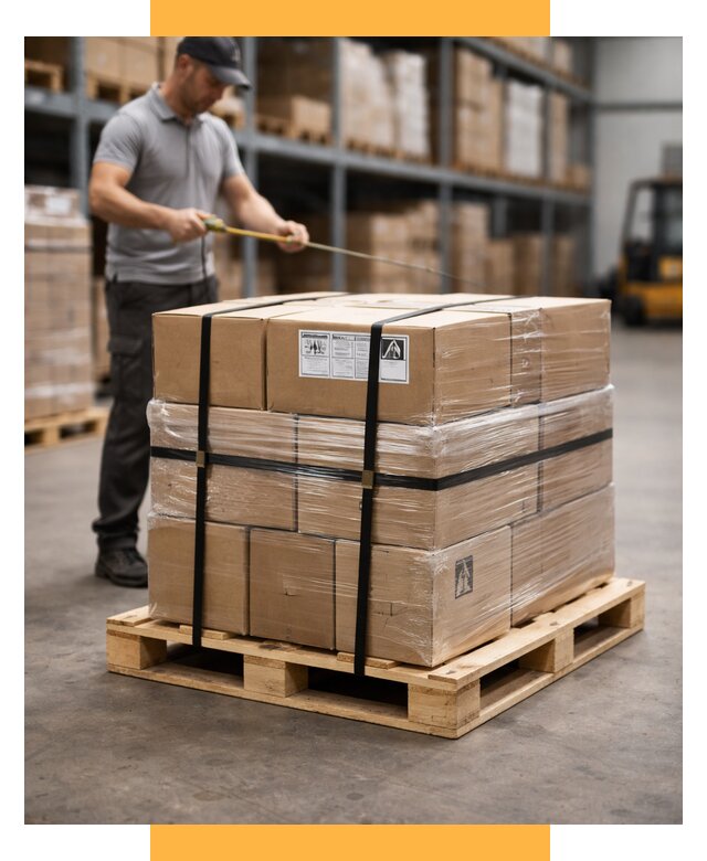 Упаковка и паллетирование грузов от 3594 р. | СетСервис-Елц