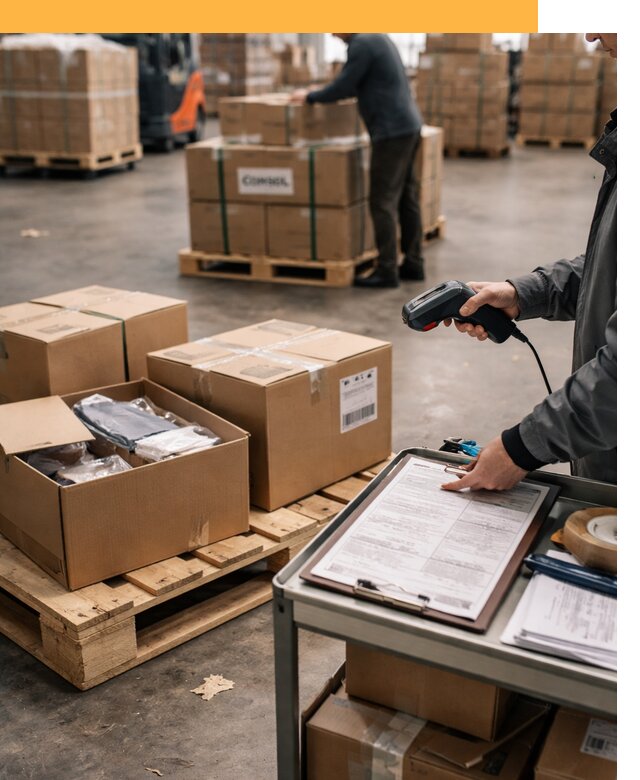 Сборные грузы из Китая: доставка, склад и таможня от 18482