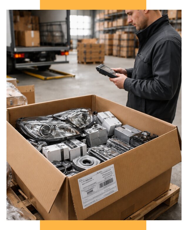 Доставка автозапчастей из Европы под ключ от 12835 р. | СетСервис-Елц