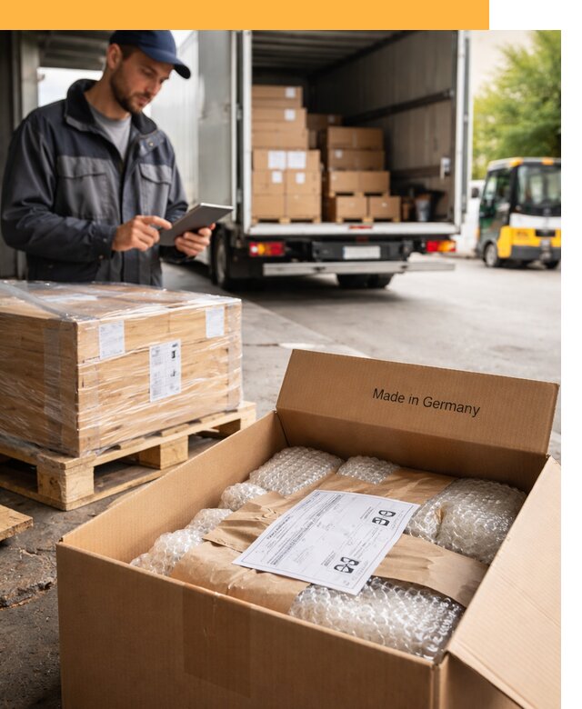 Доставка грузов из Германии от 46206 руб с таможенным оформлением
