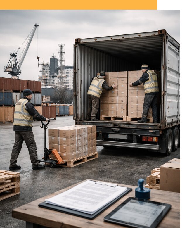 Доставка грузов из Латвии от 25670 руб, морская, авто, авиа