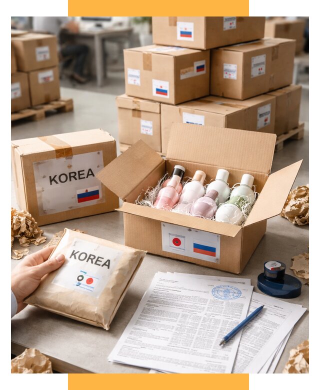 Доставка косметики из Кореи от 8728 р. под ключ | СетСервис-Елц