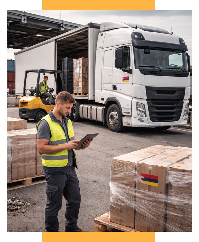 Автоперевозки из Армении от 97546 р. — услуги СетСервис-Елц