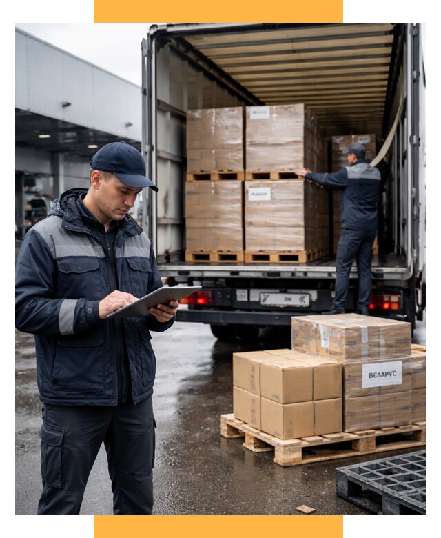 Доставка грузов из Беларуси от 15402 р. логистика СетСервис-Елц