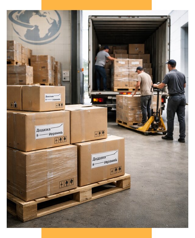 Доставка грузов в Израиль и экспорт от 46206 р. СетСервис-Елц