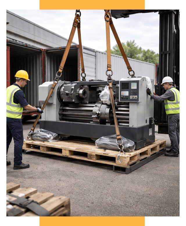 Перевозка станков и таможня от 61608 р. | СетСервис-Елц логистика