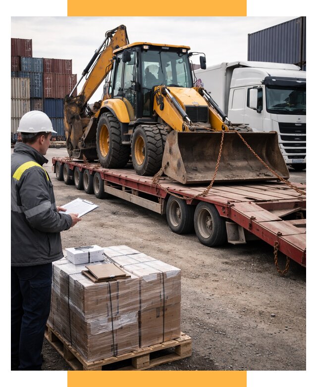 Международная перевозка спецтехники от 46206 р., СетСервис-Елц