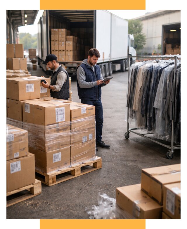 Перевозка и доставка одежды из Китая от 7701 р., СетСервис-Елц