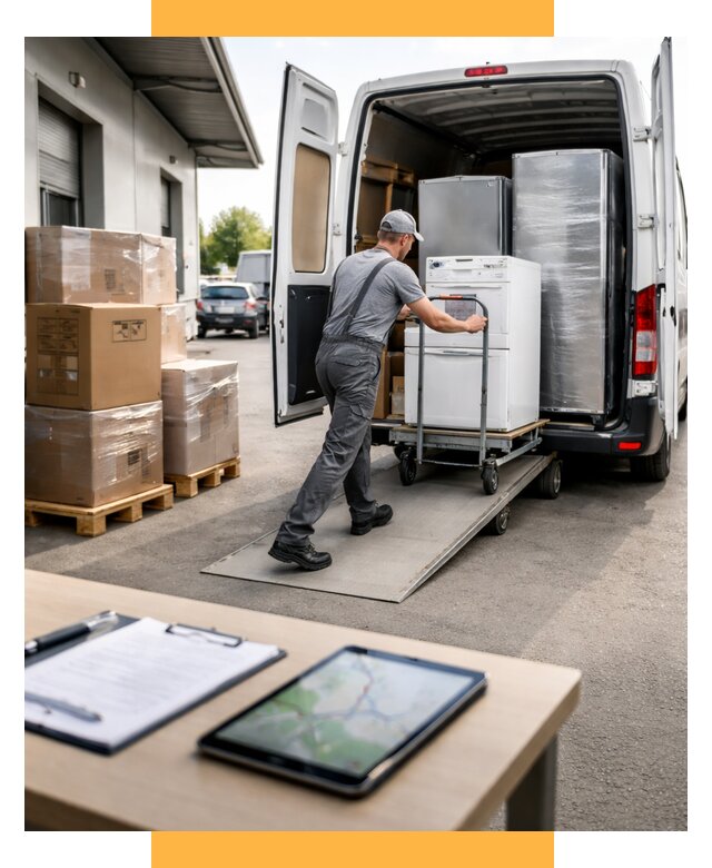 Перевозка бытовой техники от 6674 р. - логистика СетСервис-Елц