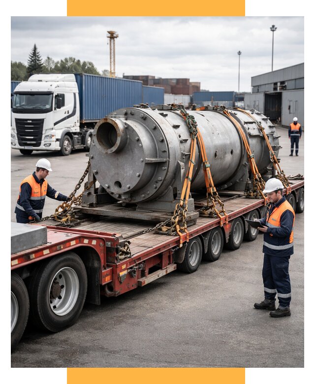 Перевозка тяжеловесных грузов под ключ от 154020 р. | СетСервис-Елц