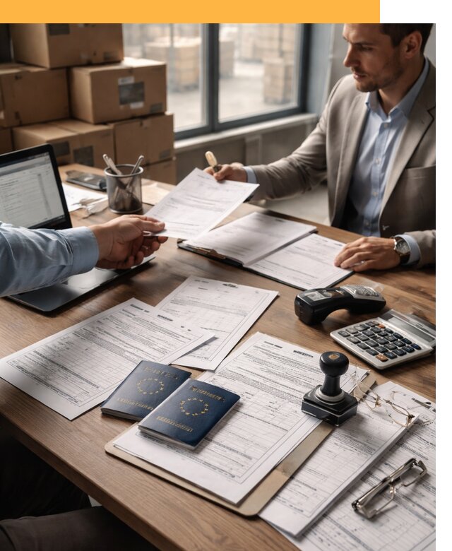 Таможенное оформление грузов из Европы от 8728 руб