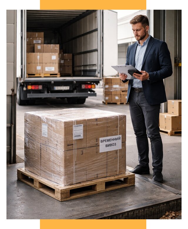Временный вывоз товаров под ключ от 8214 р. | СетСервис-Елц