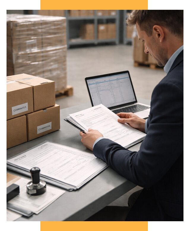 Таможенное оформление косметики под ключ от 7701 р. | СетСервис-Елц