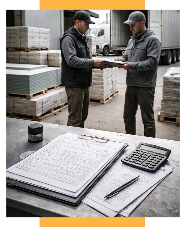 Таможенное оформление стройматериалов от 8728 р. | СетСервис-Елц